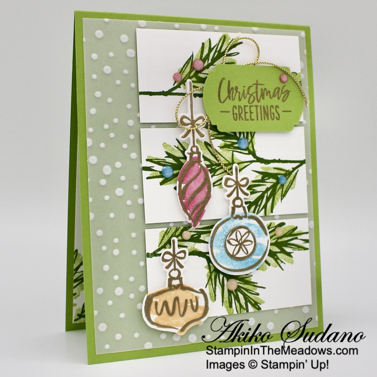 Stampin' Up! Decorated With Happiness Christmas Card – Stampin' in the  Meadows